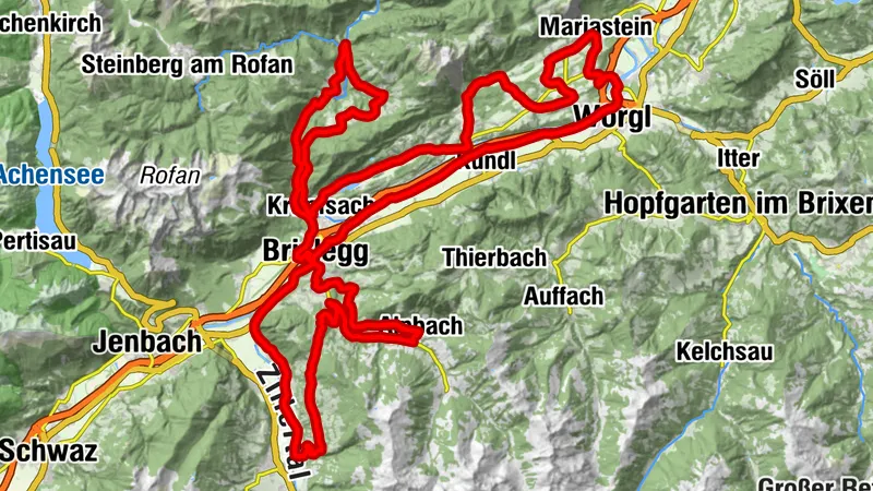Rennrad 01 Alpbachtal Giro