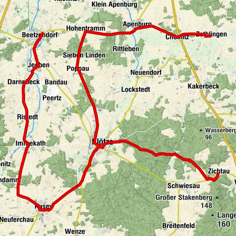 Tour 4: Wohnmobil-Kirchen-Trail:  Die Mitte der Altmark erobern