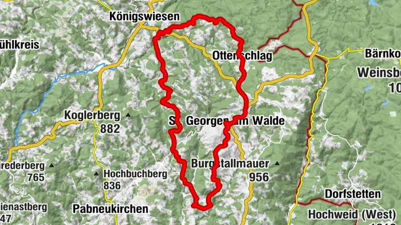 Höhen-Radroute Nr. 962