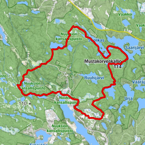 NC yhteislenkki Swinghill 23km