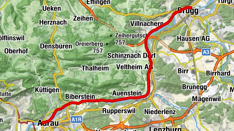 Aare Kanu - Etappe 7: Aarau - Brugg