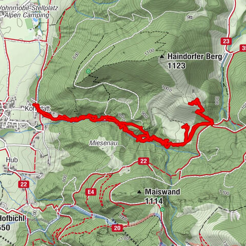 Wanderung zur Maisalm und Sameralm