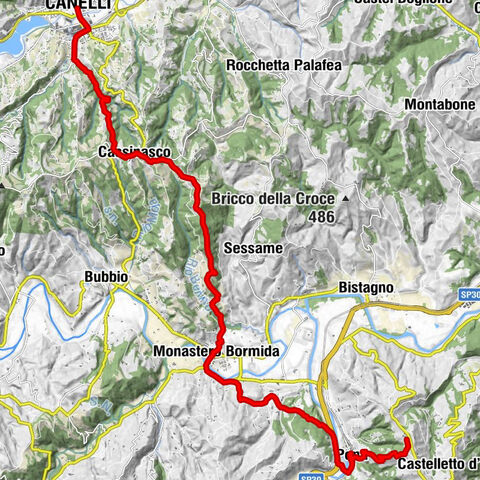 IL GRANDE CAMMINO DEL MONFERRATO - 7°TAPPA:  CANELLI - PONTI
