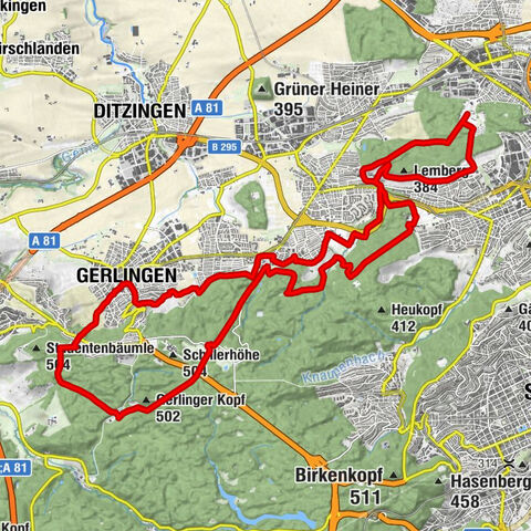 Mammutmarsch Stuttgart 2024 30KM neu