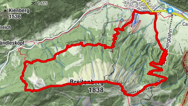 Gipfelwanderung über den Breitenberg