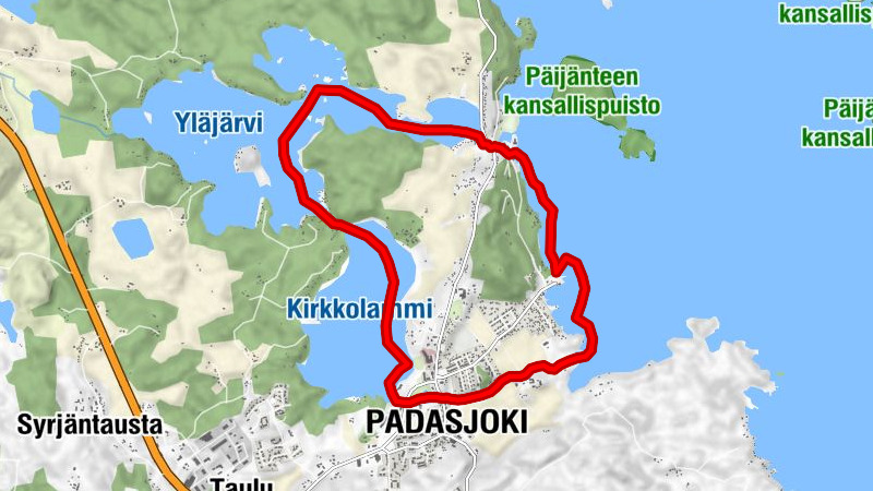 Pikkuj&auml;rviseikkailu, Padasjoki