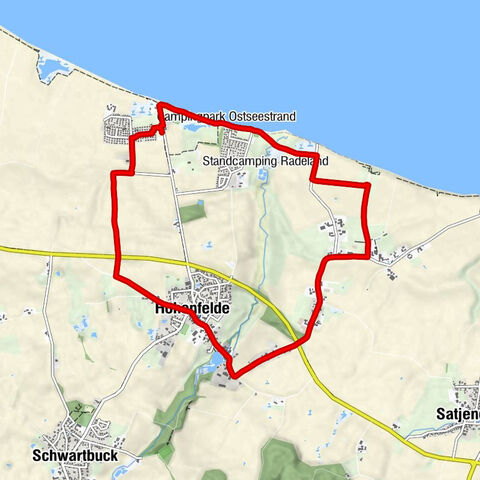 Gaststätte Fischerklause - Strandlächeln - Siedlung - Hohenfelde