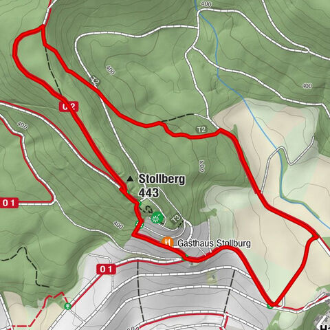 Gasthaus Stollburg - Handthal - Stollberg - Gaststätte m. Dachterasse
