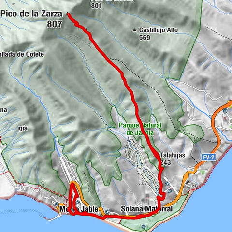 Pájara - Ermita de San Miguel - Talahijas - Pico de la Zarza