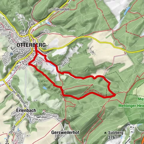 Otterberg - Rundwanderweg 1 - Kneipp-Rundwanderweg