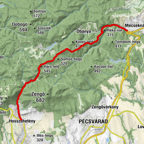 Hosszúhetény - Hárs-tető - Kápolna