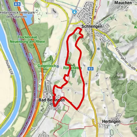 Wanderung nach Schliengen