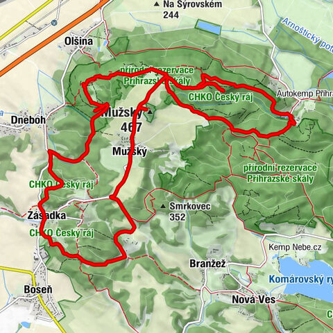 Příhrazy - Pražská jehla - Mužský - Kavčina