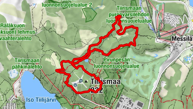Tiirismaan Villilenkki, Hollola
