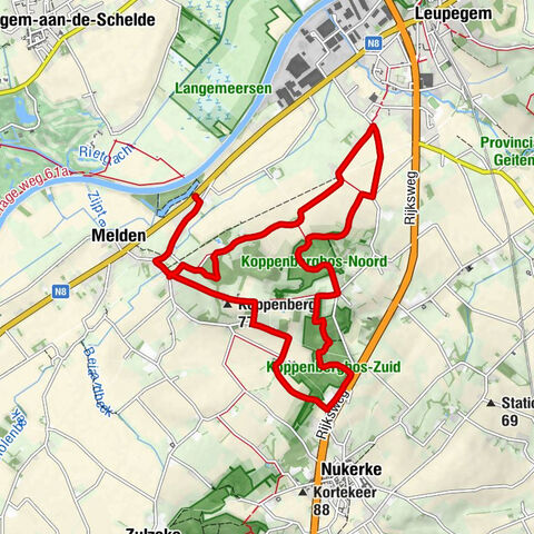 Nukerke - Den Os - Koppenberg - Bistro 't Veer