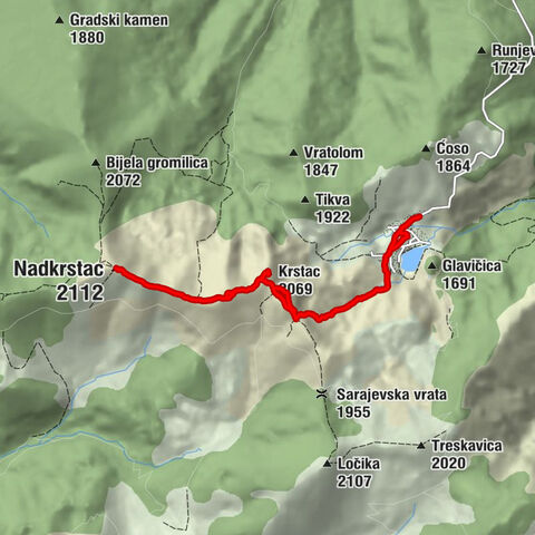 Općina Gornji Vakuf-Uskoplje - Krstac - Nadkrstac