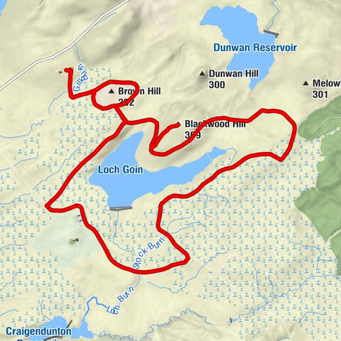 East Renfrewshire - Brown Hill - Blackwood Hill