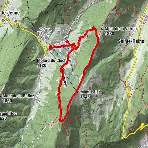 La Correrie - Mont Pelat - D'Aillon et d'ailleurs - Le Chaseau