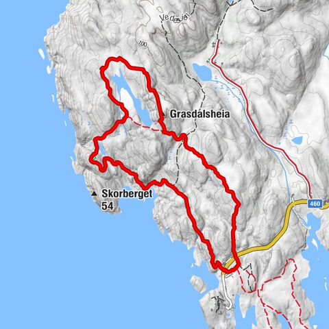 Fyrgryta - Grasdalsheia - Lindesnes