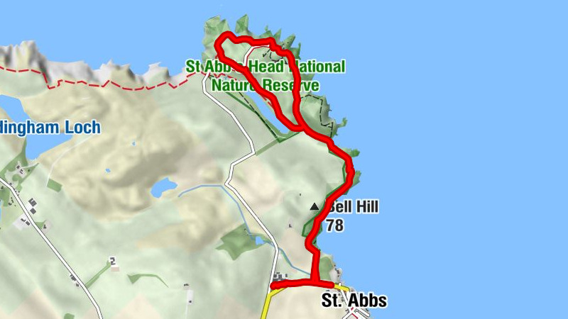 The Old Smiddy Cafe - St Abbs Parish Church - St. Abbs - Bell Hill