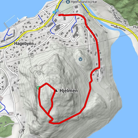 Hjelmeland - Hjelmen