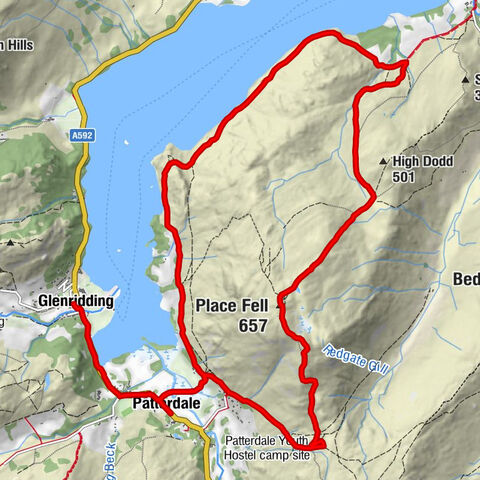 Patterdale - George Starkey Hut - Place Fell - Glenridding