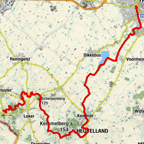 Westouter - Sulferberg - Scherpenberg - Ieper