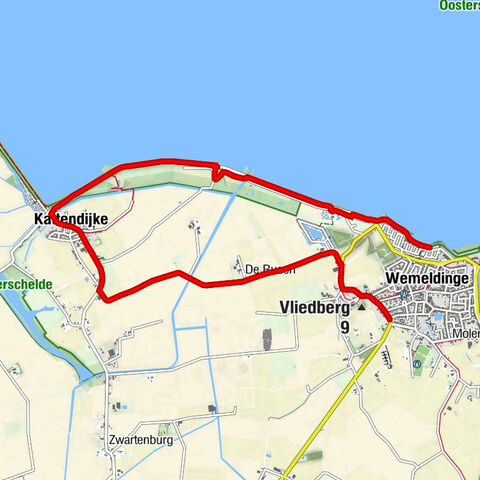 Wemeldinge - Kleine Stelle - Nederlands Hervormde Kerk - Vliedberg