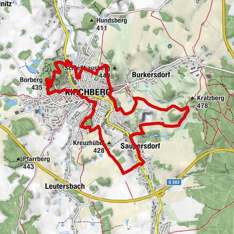 7 Hügel - 7 Bänke Rundweg