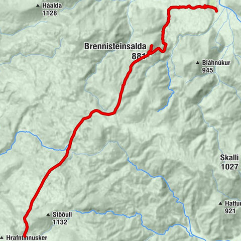 Landmannalaugar - Brennisteinsalda - Höskuldsskáli