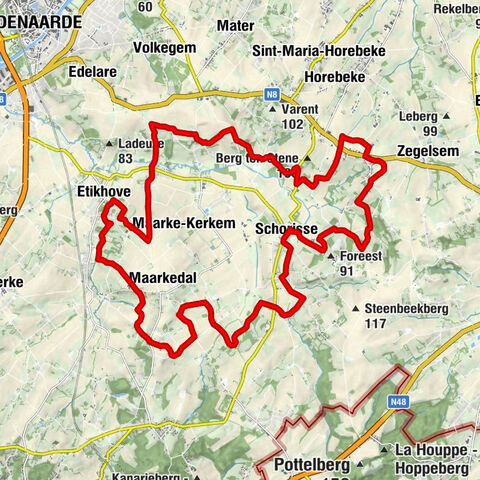 Sint-Petruskerk - Boigneberg - Kapelleberg - Eikenberg