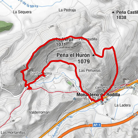 Juani - Peña el Hurón - La Varga - Ermita de Nuestra Señora del Valle