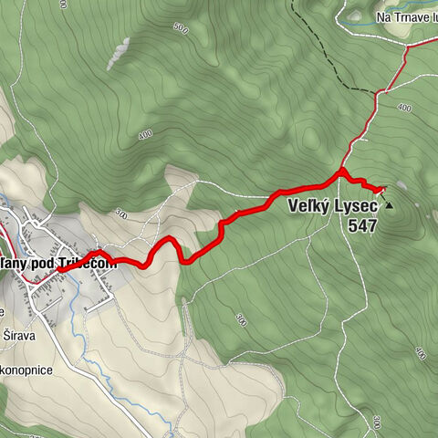 Kostoľany pod Tribečom - Kostol sv. Juraja - Veľký Lysec