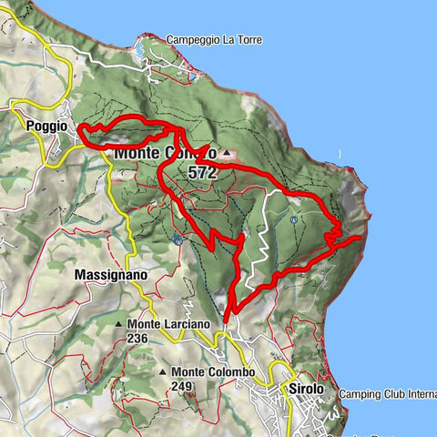 Osteria del Poggio - Monte Conero - Bar Conero da Parò - Chiesa di San Pietro al Conero