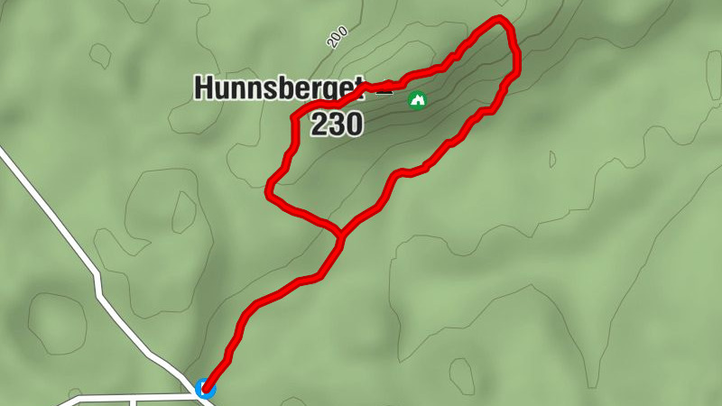 Ljungby kommun - Hunnsberget - Sutarestugan