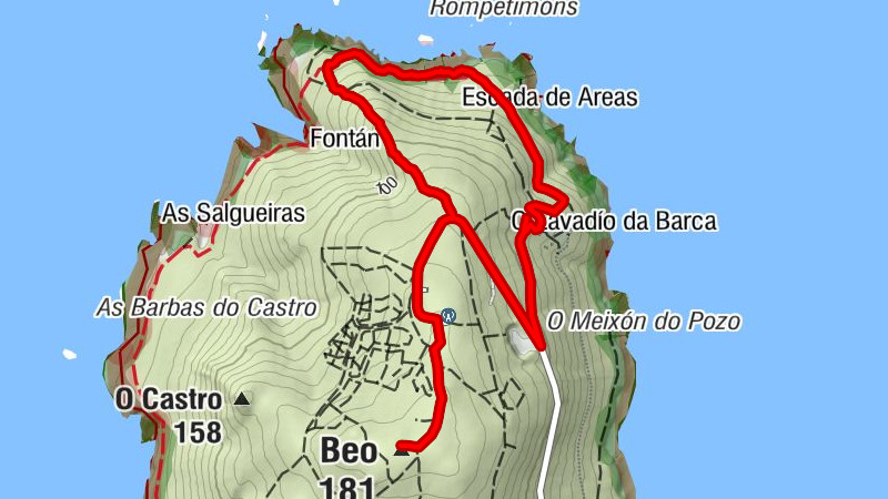 Malpica de Bergantiños - Beo - Ermida de Santo Hadrián