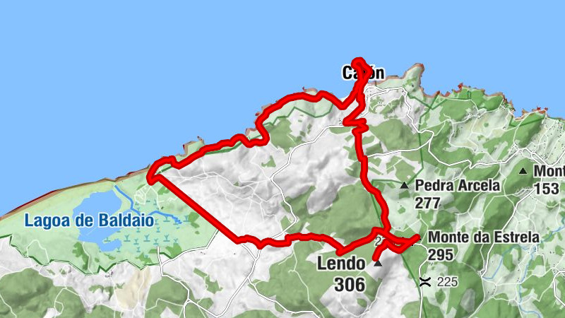 A Pedra Do Sal - Igrexa de Santa María do Socorro de Caión - Monte da Estrela - Lendo