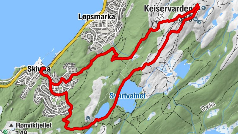 Skivika - Keiservarden - Bodø - Bådåddjo