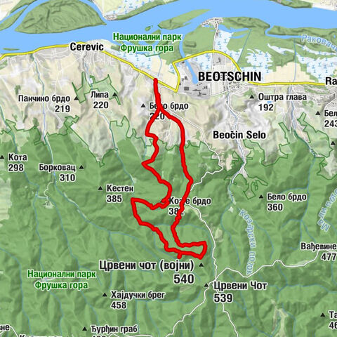 Бразилија - Козје брдо - Орловац - Шакотинац