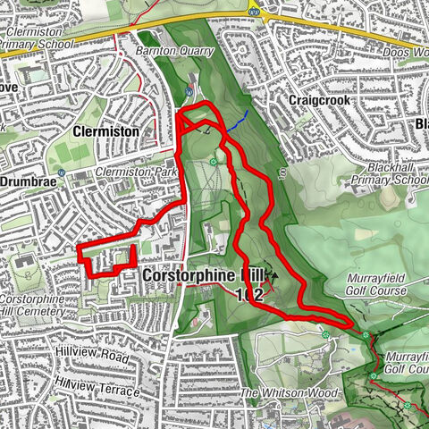 City of Edinburgh - Corstorphine Hill - Edinburgh - Old Town