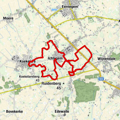 Koekelare - Sint-Michielskerk - In Den Plezanten Hof - Koekelareberg