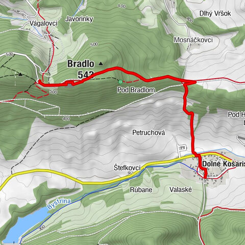 Holotéch víška - Bradlo - Priepasné