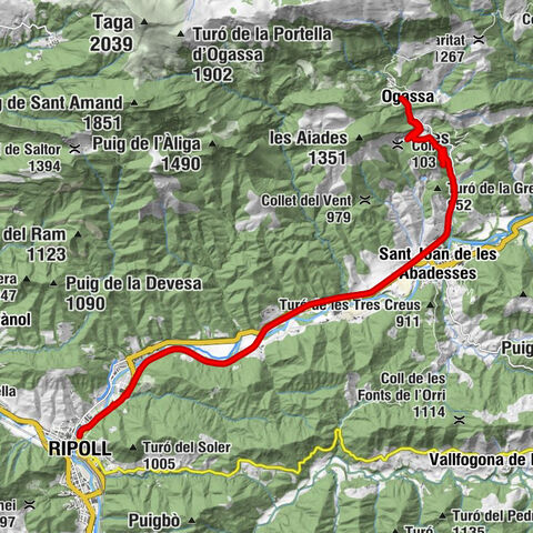 Font de la nena - Ogassa - Minera Taproom (restaurant la Ruta del Ferro) - Ripoll
