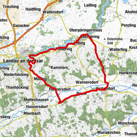 Landau an der Isar - St. Martin - St. Simon und Judas