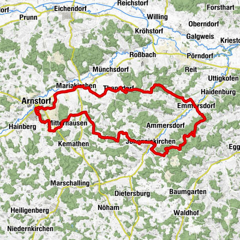 Arnstorf - Hl. Johannes der Täufer - Waldkapelle - St. Stephanus