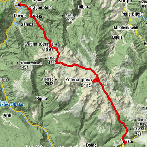 Lug - Planinarska kuća Međuprenje - Zelena glava - Planinarska Kuća Ruište
