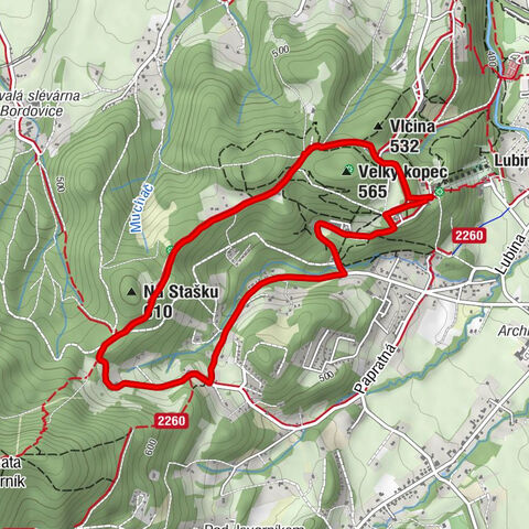 Trojanovice - Na Stašku - Na Žabárně - Frenštát pod Radhoštěm