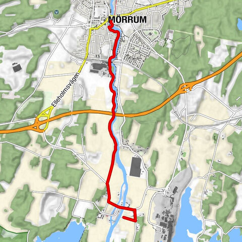 Karlshamns kommun - Mörrum - Elleholm - Östra Elleholm