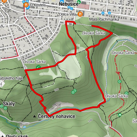 Nebušice - Praha - Praha 1