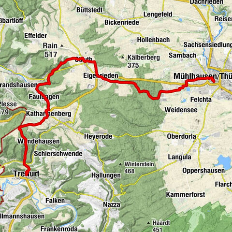 St. Bonifatius - St. Jakobus der Ältere - Treffurt - St. Blasius